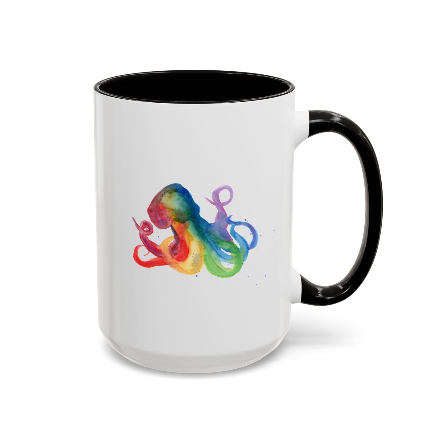 Colorful Octopus Ceramic Mug (15oz)