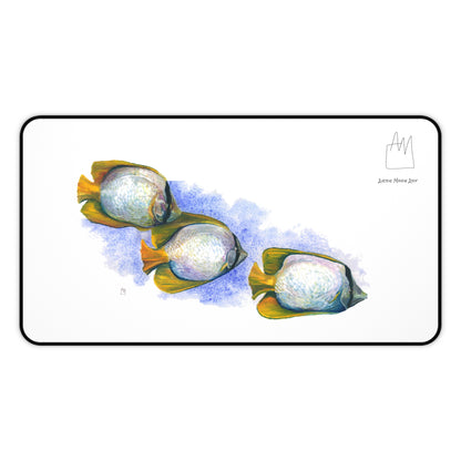 Butterfly Fish Desk Mat