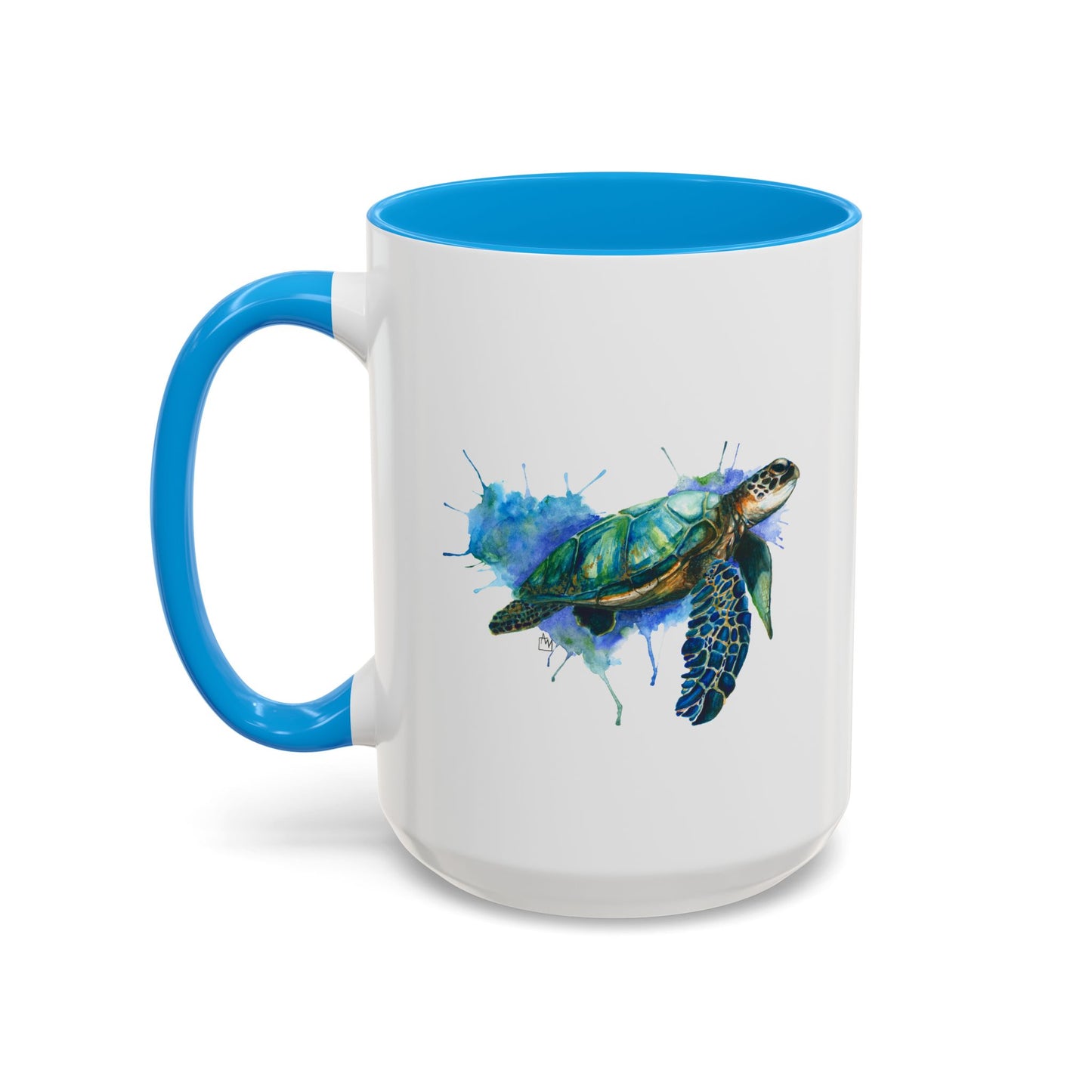 Sea Turtle Ceramic Mug (15oz)