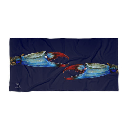 Crab Claw Beach Towel