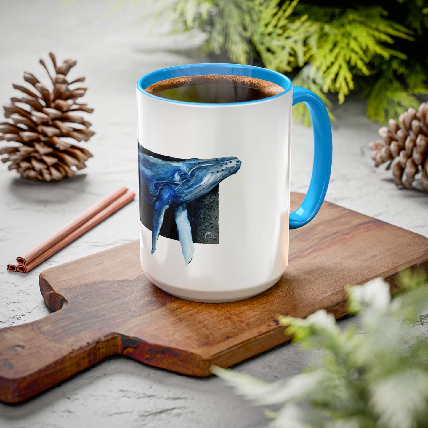 Humpback Whale Ceramic Mug (15oz)