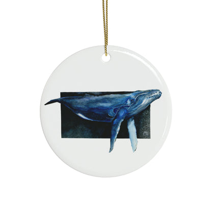 Blue Whale Ceramic Ornaments