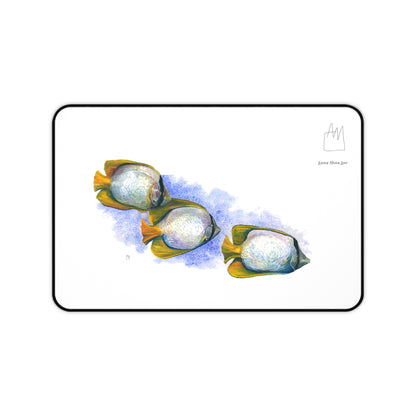 Butterfly Fish Desk Mat