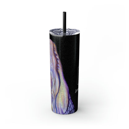 20oz Mardi Gras Gator Tumbler