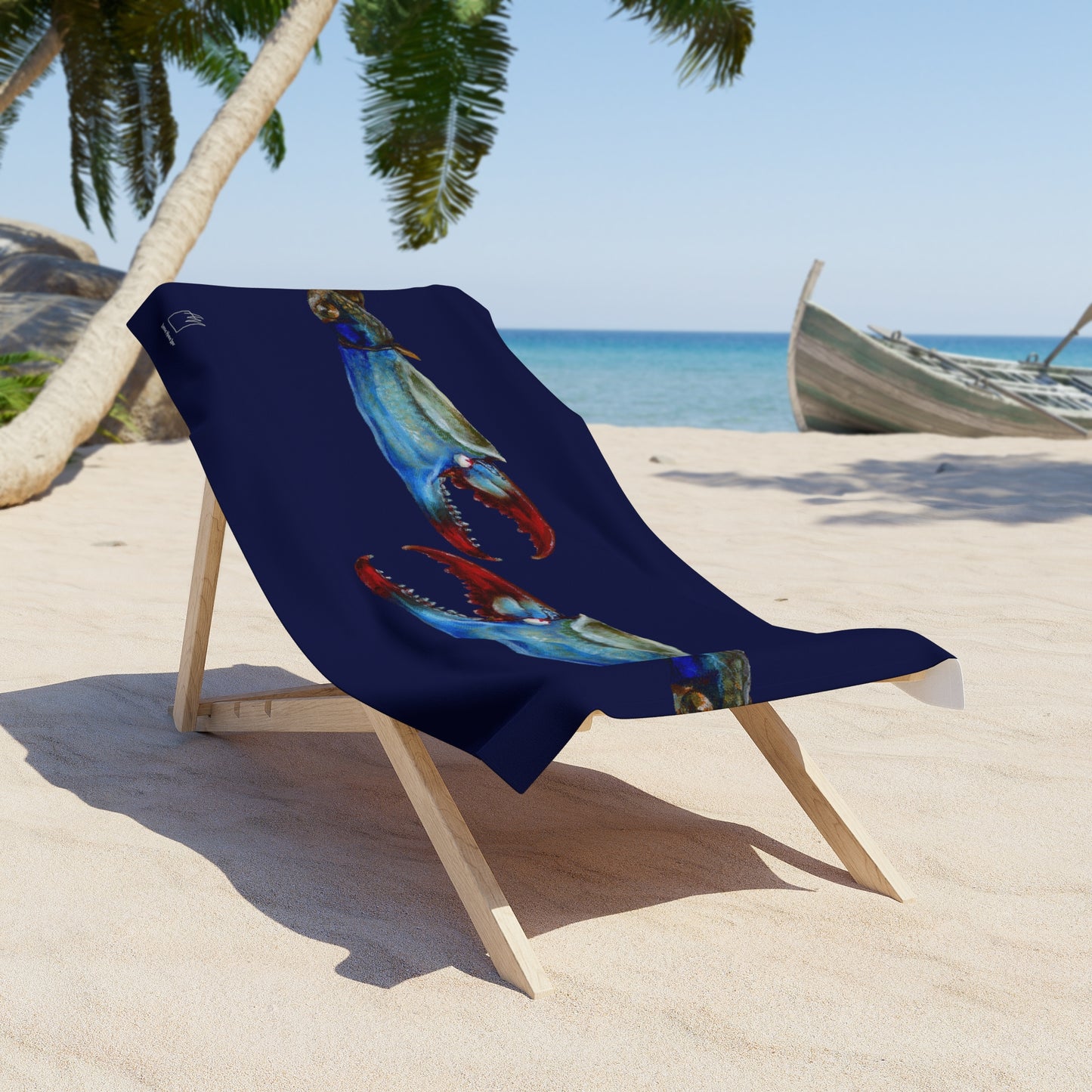 Crab Claw Beach Towel