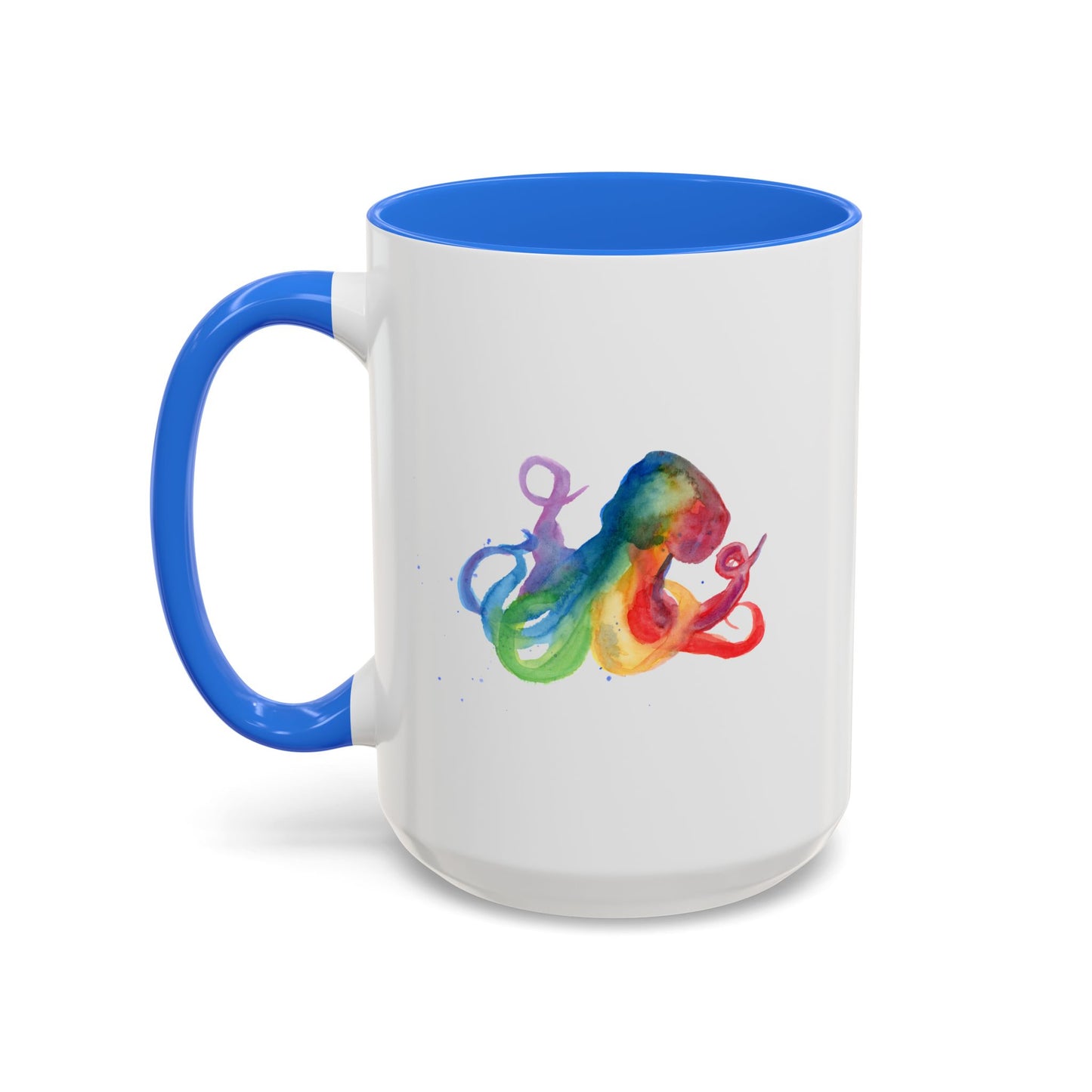 Colorful Octopus Ceramic Mug (15oz)