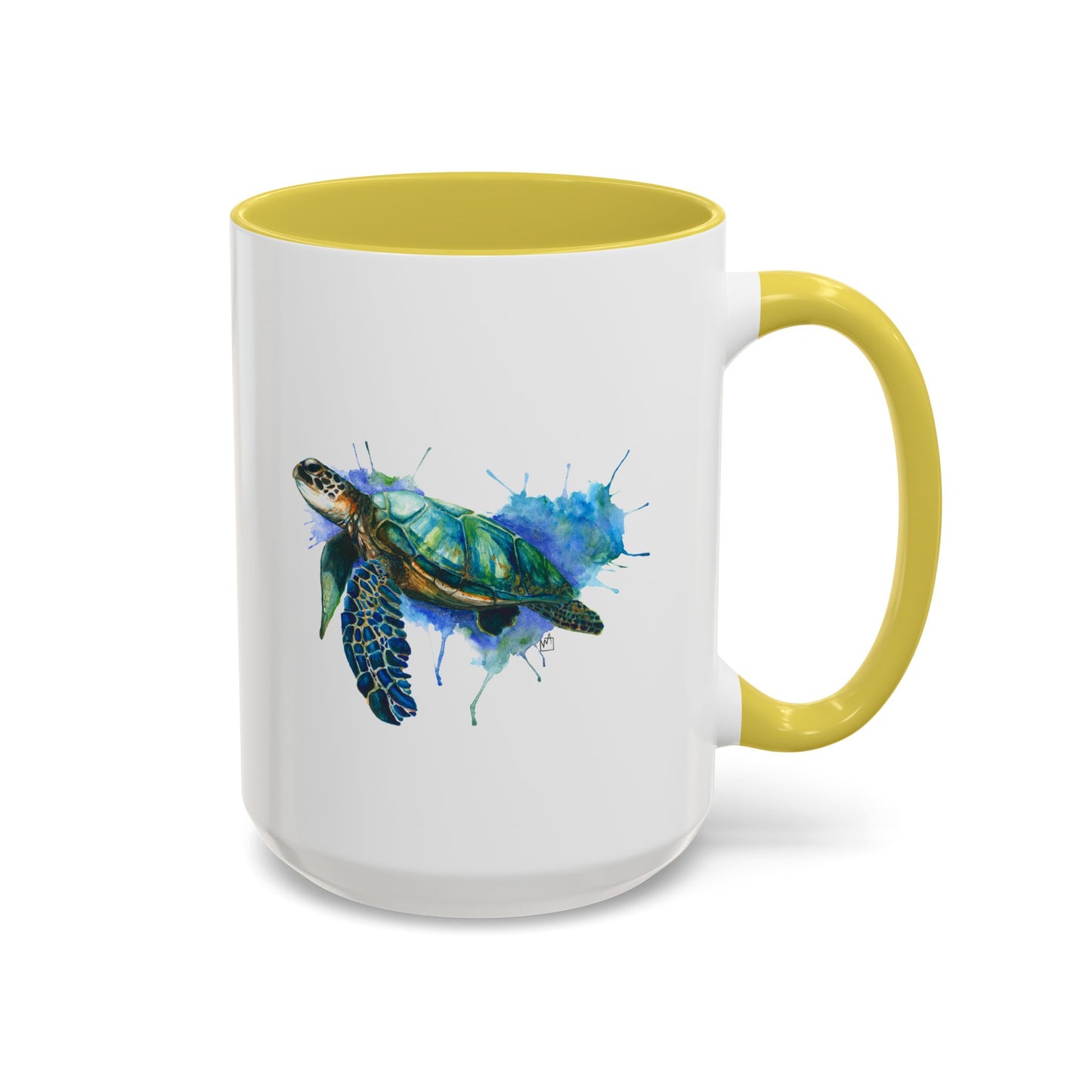 Sea Turtle Ceramic Mug (15oz)