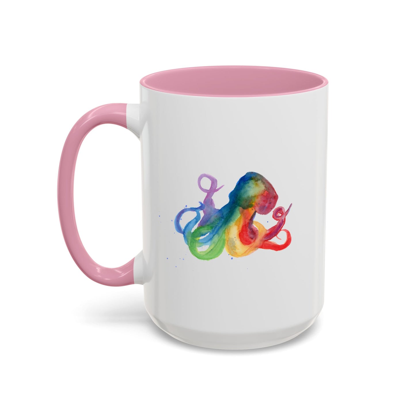 Colorful Octopus Ceramic Mug (15oz)