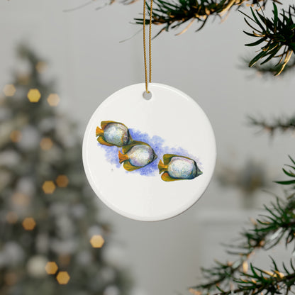 Butterfly Fish Ceramic Ornaments