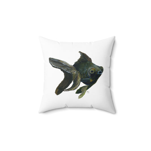 Goldfish Polyester Square Pillow