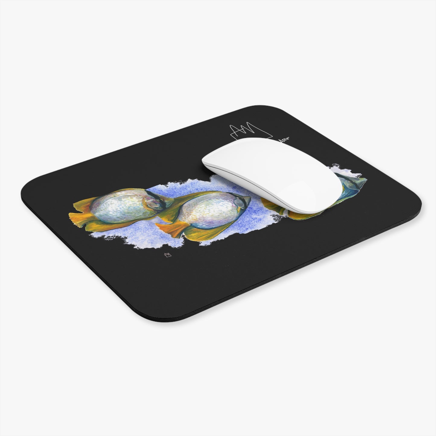 Butterfly Fish Mouse Pad