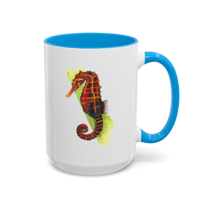 Spicy Seahorse Ceramic Mug (15oz)