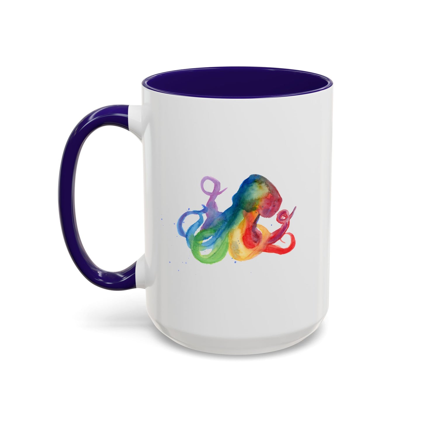 Colorful Octopus Ceramic Mug (15oz)