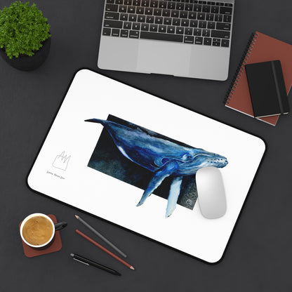 Blue Whale Desk Mat