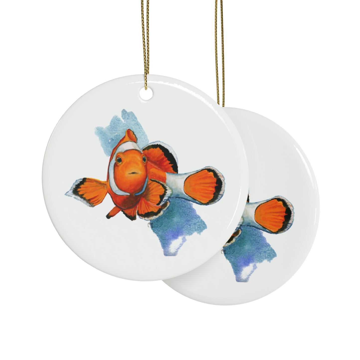 Clownfish Ceramic Ornaments