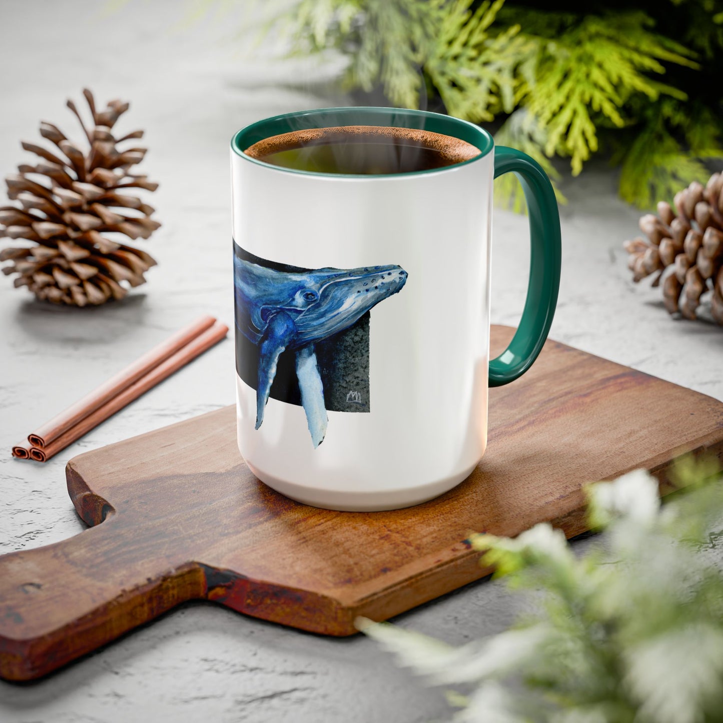 Humpback Whale Ceramic Mug (15oz)