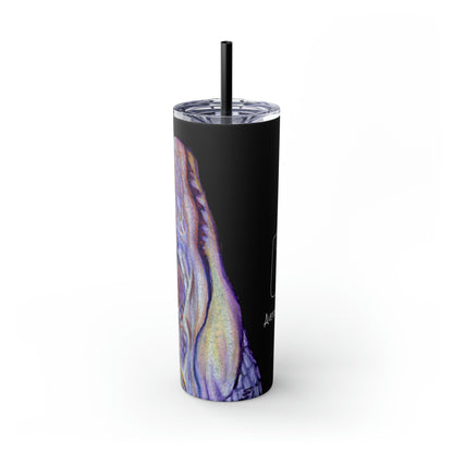 20oz Mardi Gras Gator Tumbler