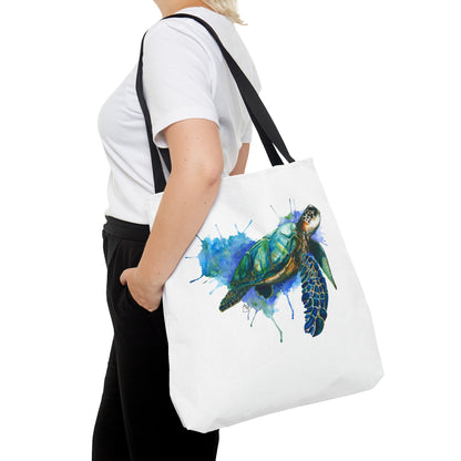 Green Sea Turtle Tote Bag