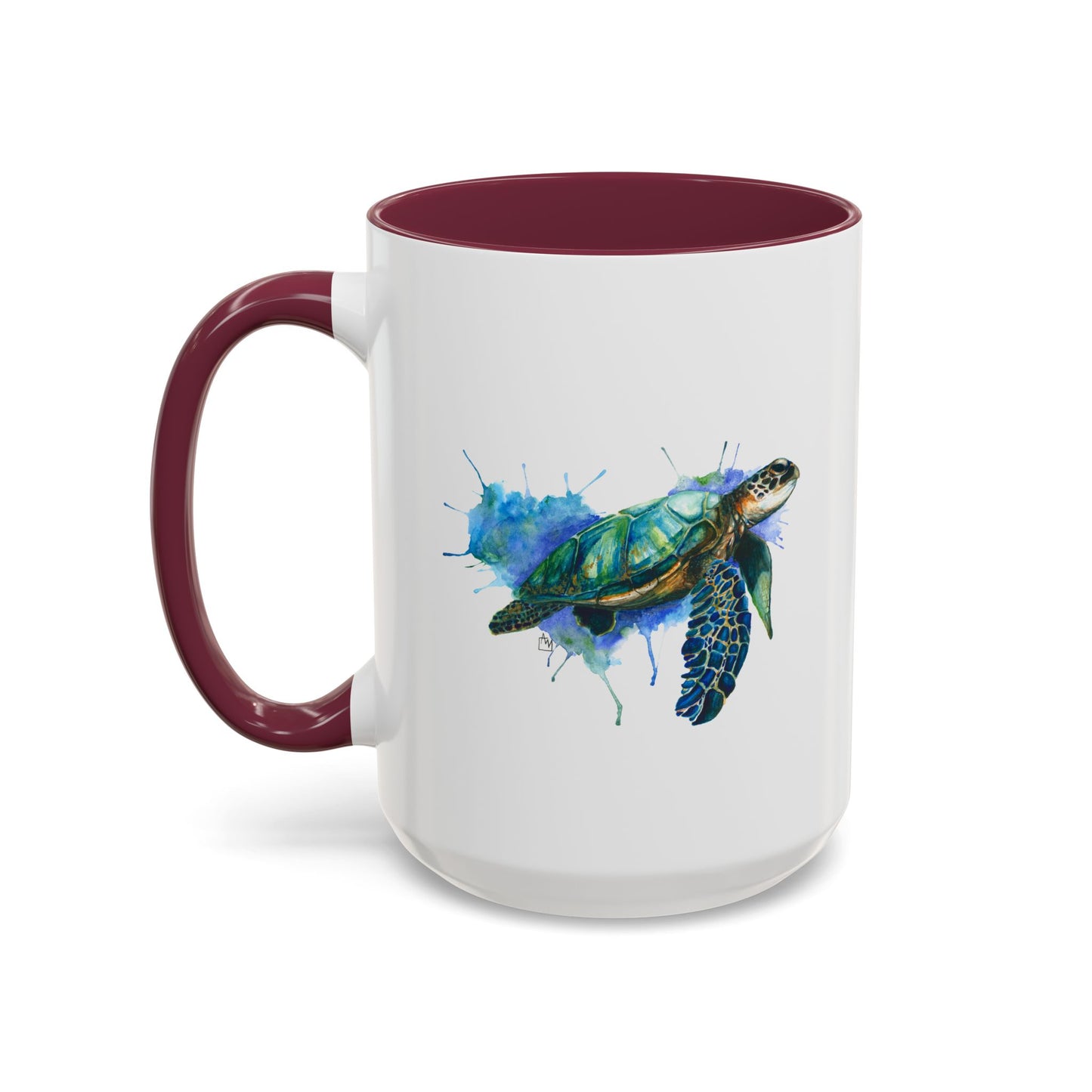 Sea Turtle Ceramic Mug (15oz)