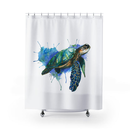 Sea Turtle Shower Curtains