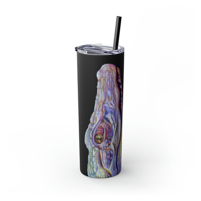 20oz Mardi Gras Gator Tumbler