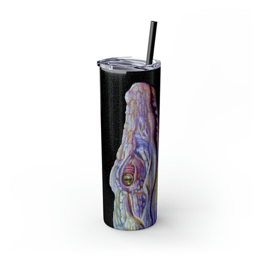 20oz Mardi Gras Gator Tumbler