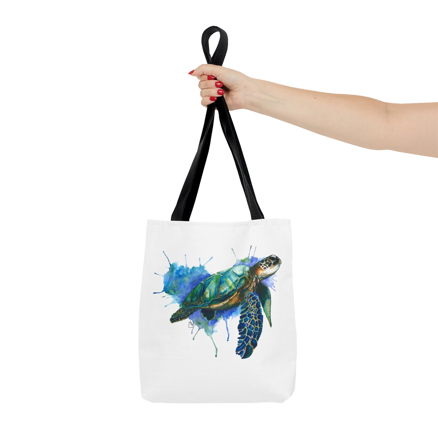 Green Sea Turtle Tote Bag