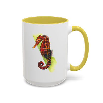Spicy Seahorse Ceramic Mug (15oz)