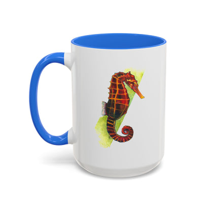 Spicy Seahorse Ceramic Mug (15oz)