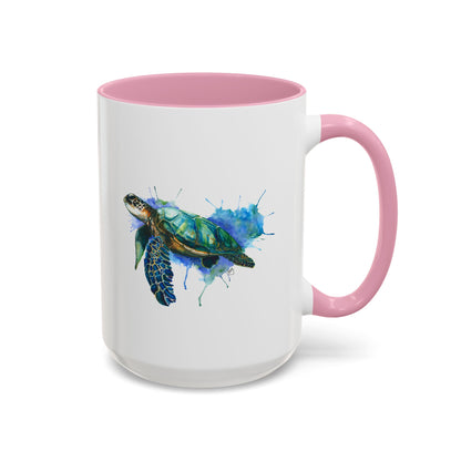 Sea Turtle Ceramic Mug (15oz)
