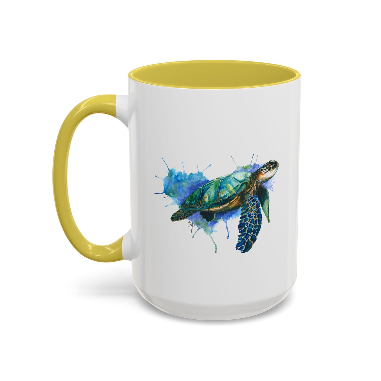 Sea Turtle Ceramic Mug (15oz)