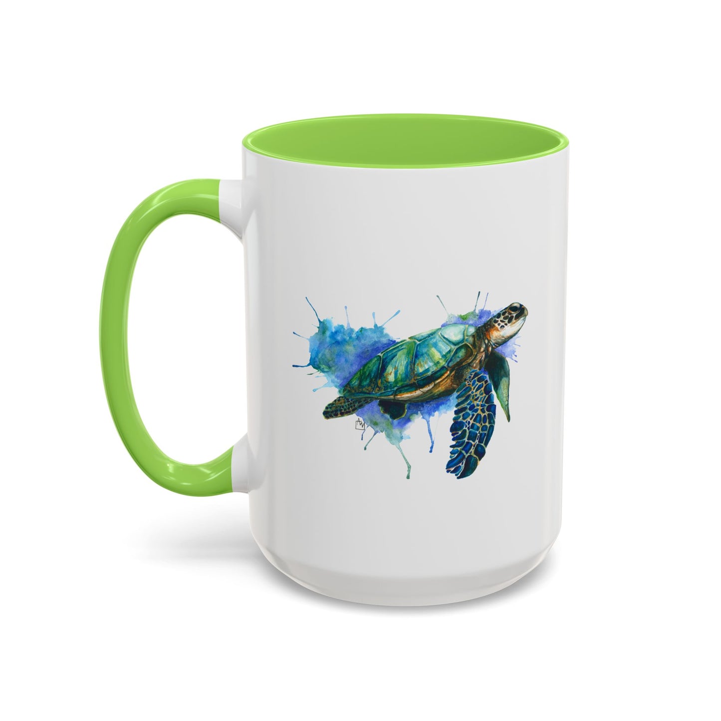 Sea Turtle Ceramic Mug (15oz)