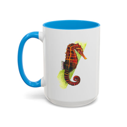 Spicy Seahorse Ceramic Mug (15oz)