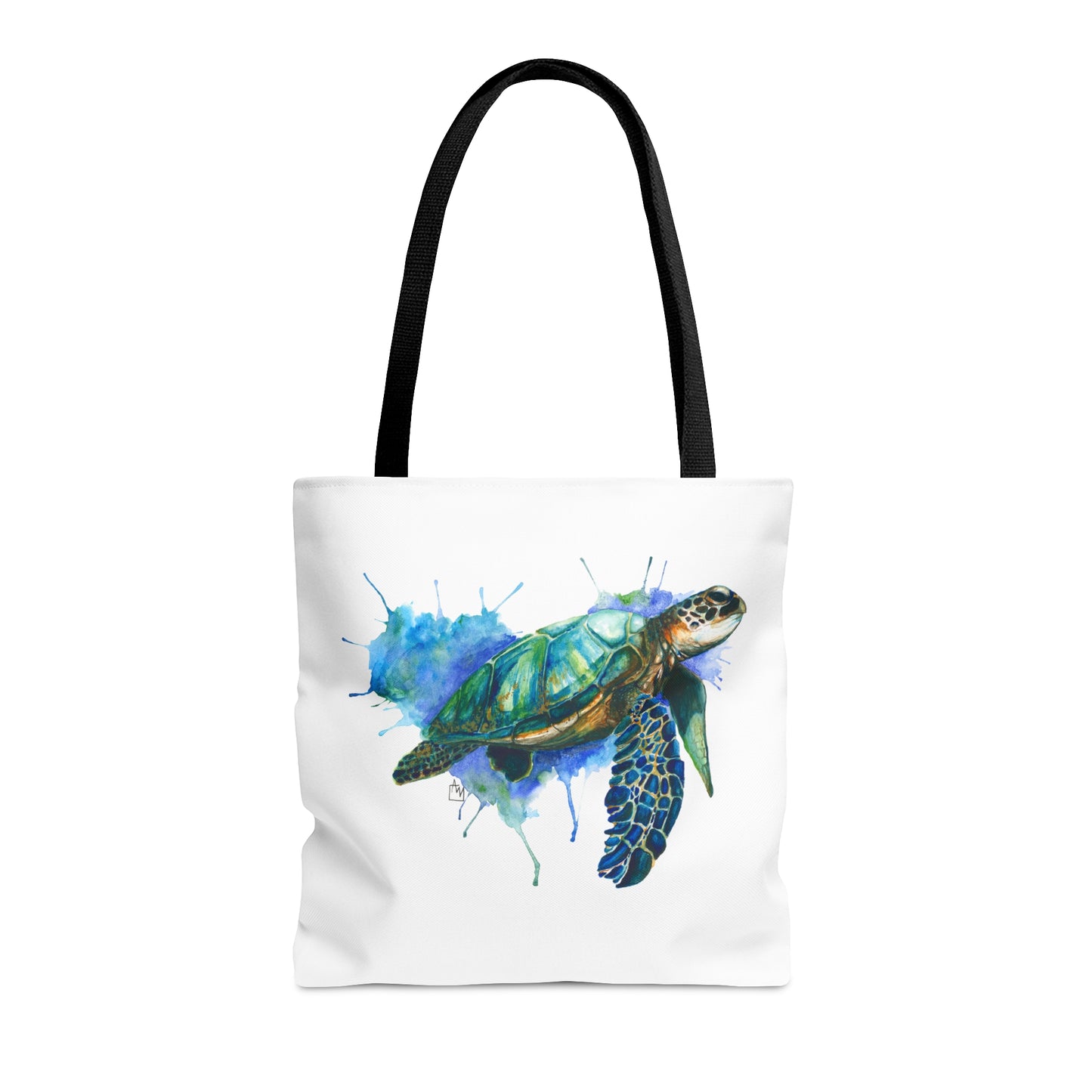 Green Sea Turtle Tote Bag