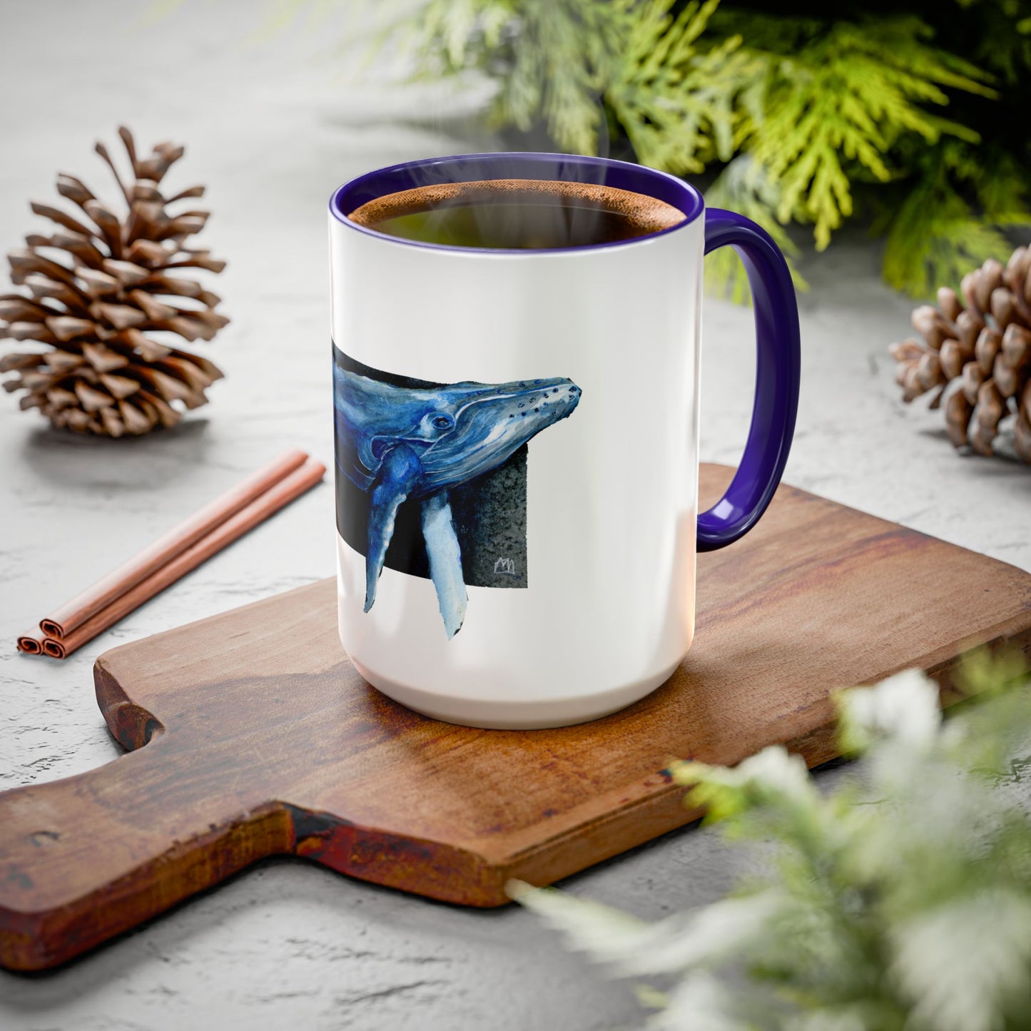 Humpback Whale Ceramic Mug (15oz)