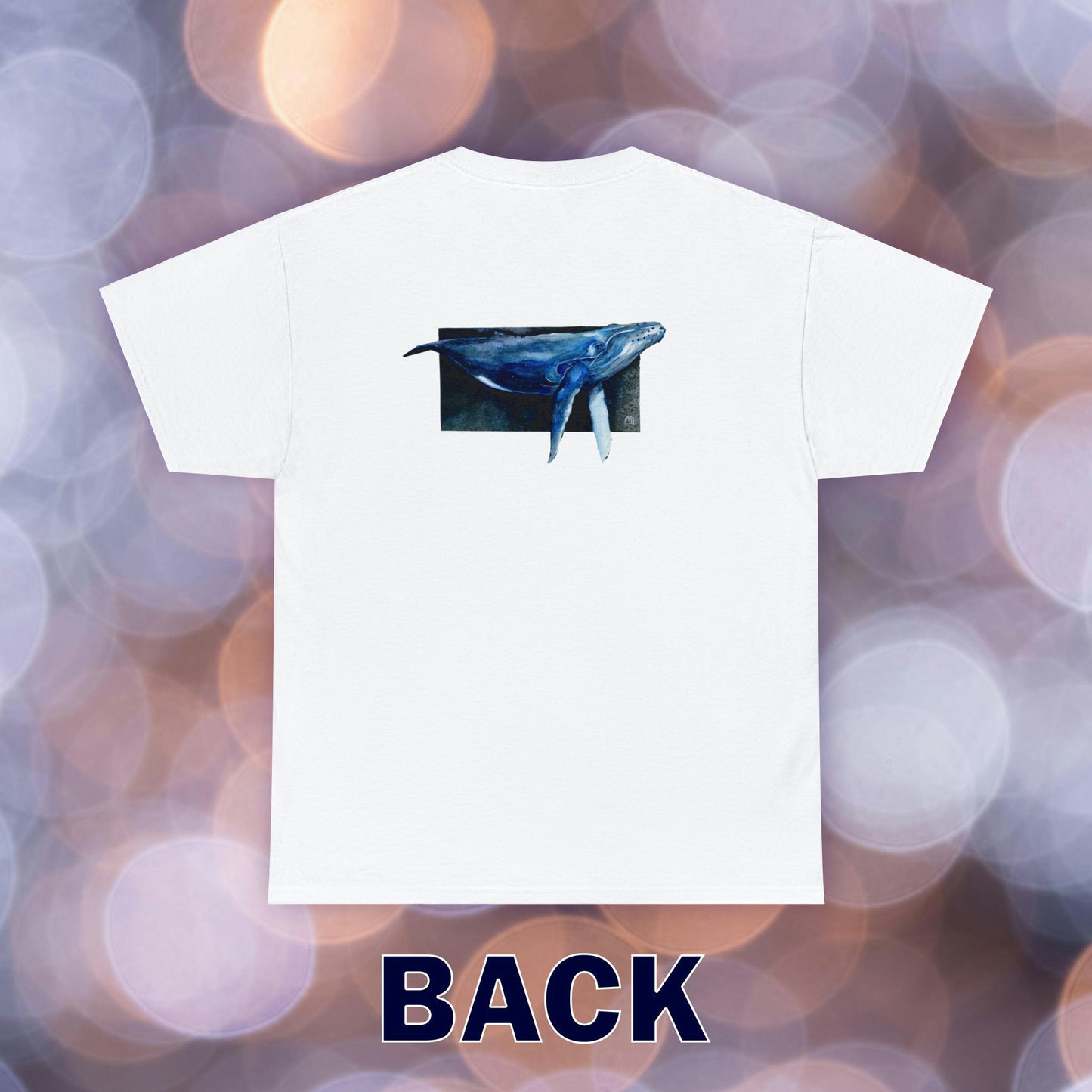 Blue Whale Heavy Cotton Tee