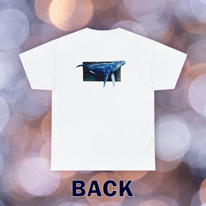 Blue Whale Heavy Cotton Tee