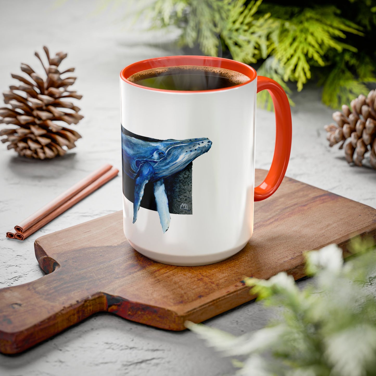 Humpback Whale Ceramic Mug (15oz)