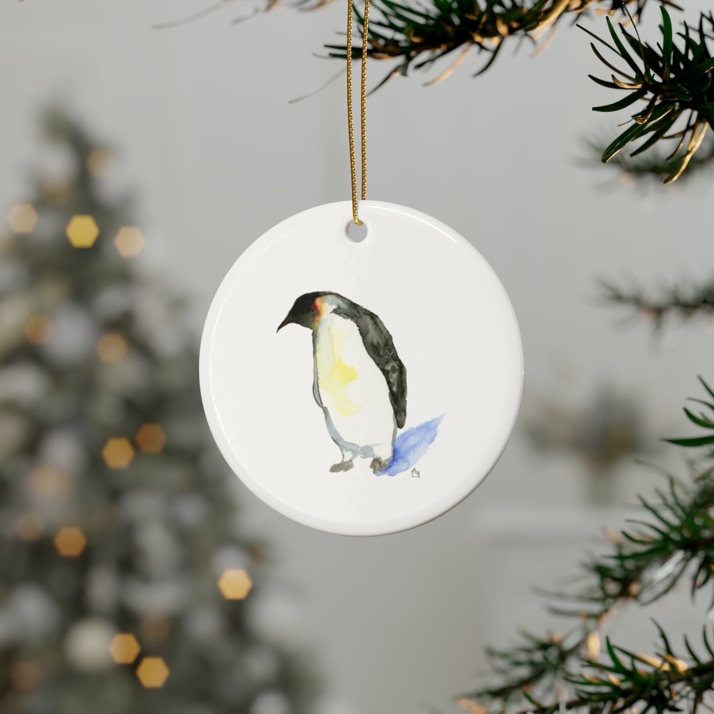 Penguin Ceramic Ornaments