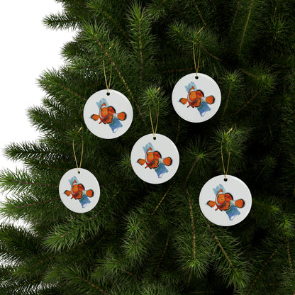 Clownfish Ceramic Ornaments