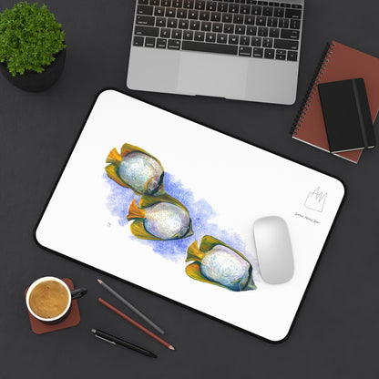 Butterfly Fish Desk Mat