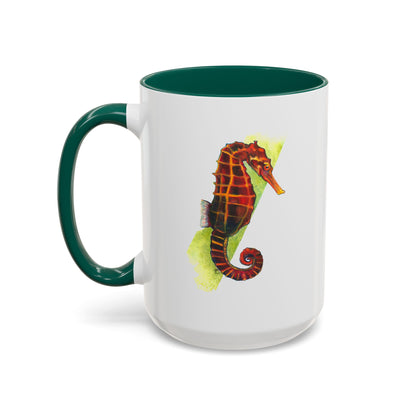 Spicy Seahorse Ceramic Mug (15oz)