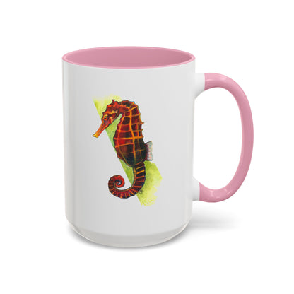 Spicy Seahorse Ceramic Mug (15oz)