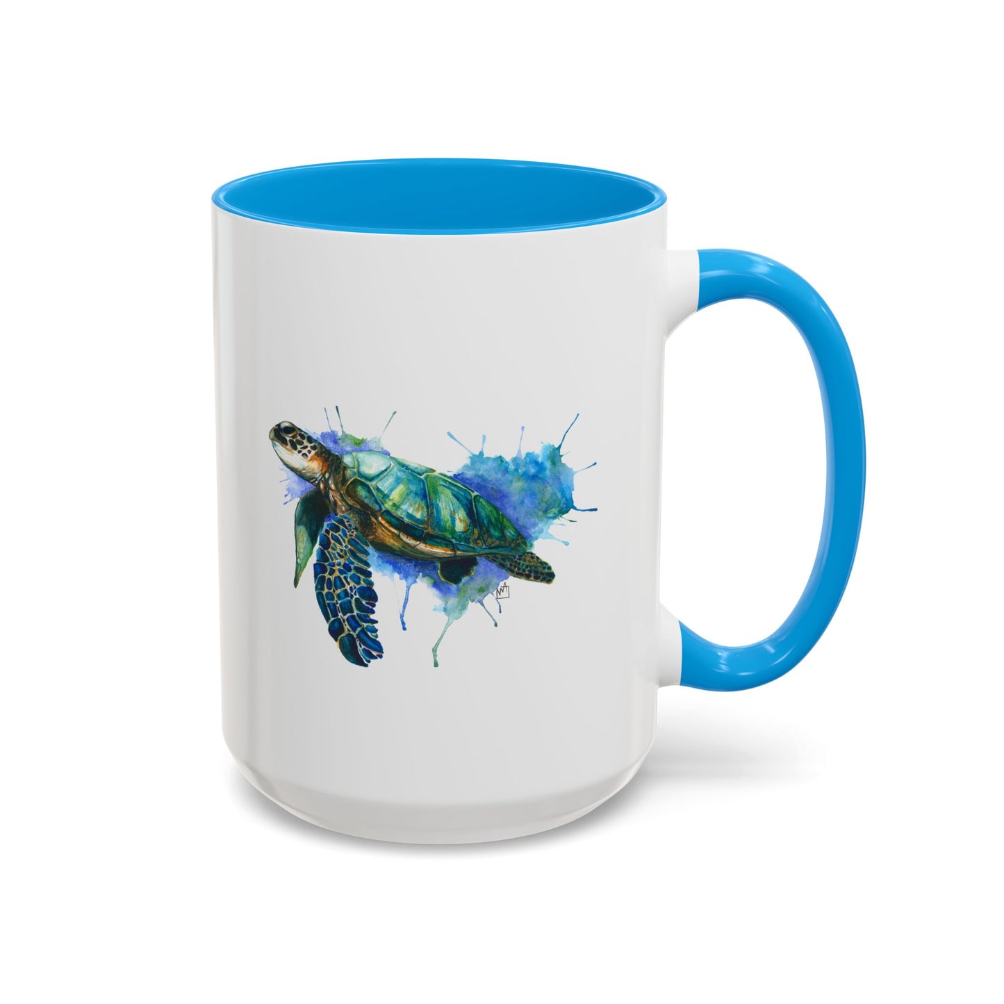 Sea Turtle Ceramic Mug (15oz)