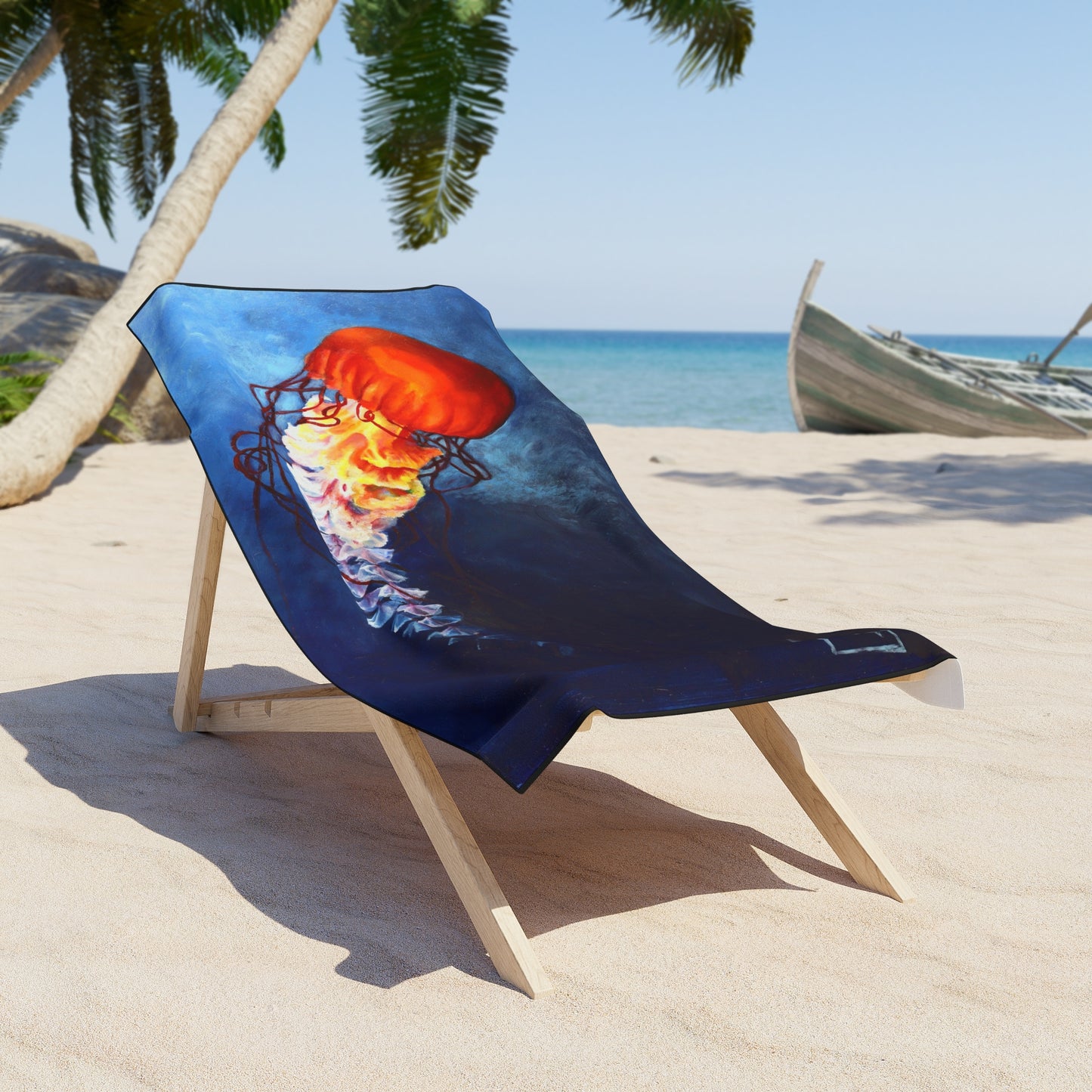 Sea Nettle Beach Towel