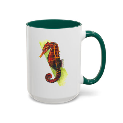 Spicy Seahorse Ceramic Mug (15oz)