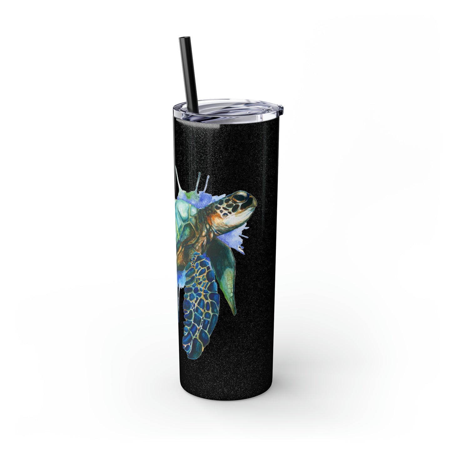 Sea Turtle Tumbler with Straw, 20oz