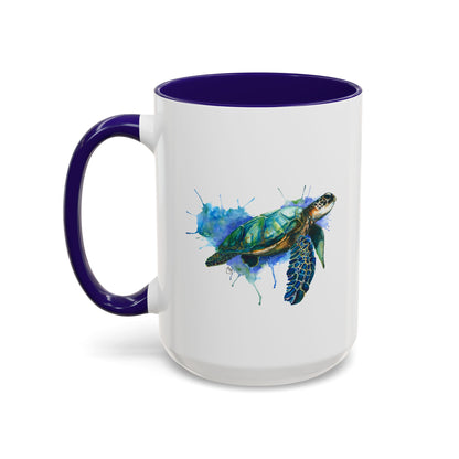 Sea Turtle Ceramic Mug (15oz)