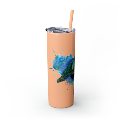 Sea Turtle Tumbler with Straw, 20oz