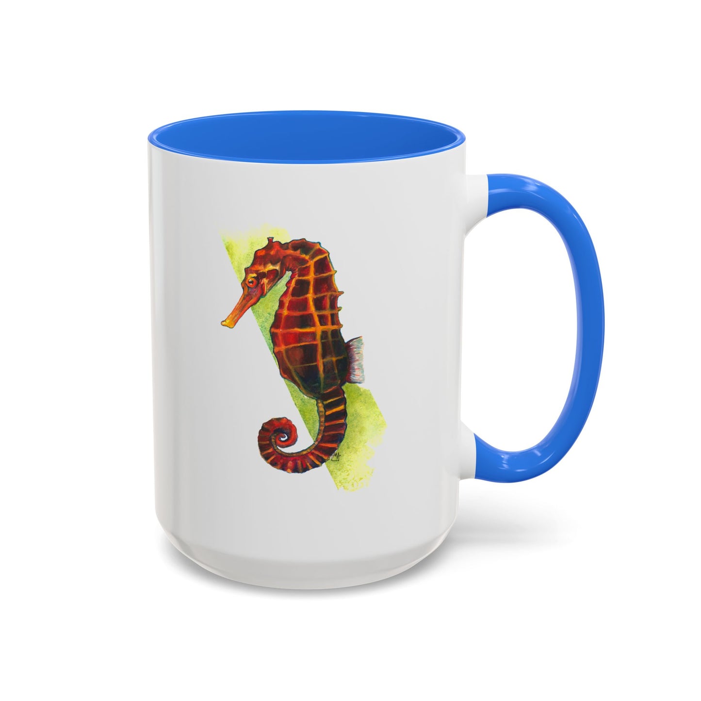 Spicy Seahorse Ceramic Mug (15oz)